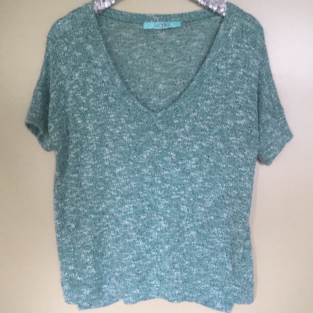 Karlie Short Sleeve Sweater